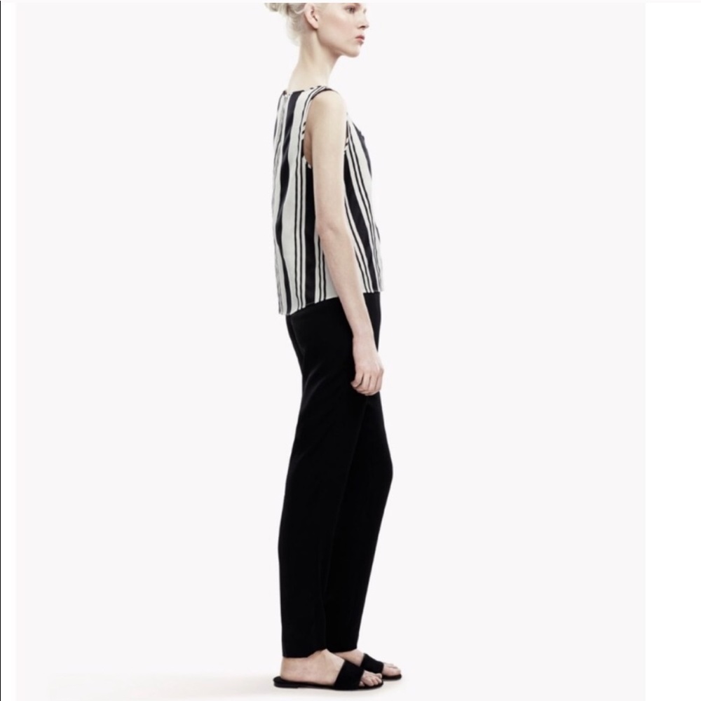 Theory Zelia Top in Playfully Striped Georg